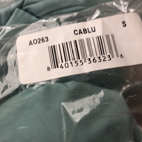 Andie Swim The Belmar One Piece Swimsuit Cabana Blue S - Picture 4 of 7